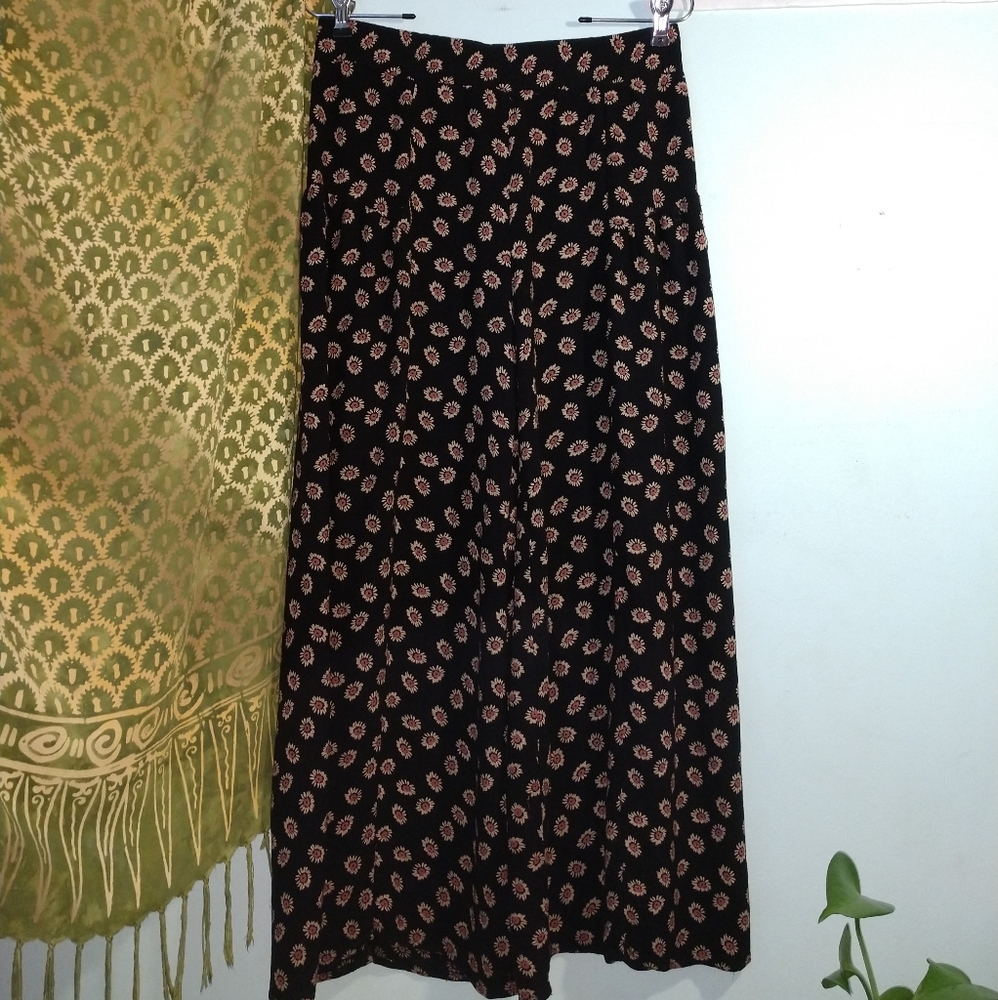 Flowy Bohemian Wide Leg Pants